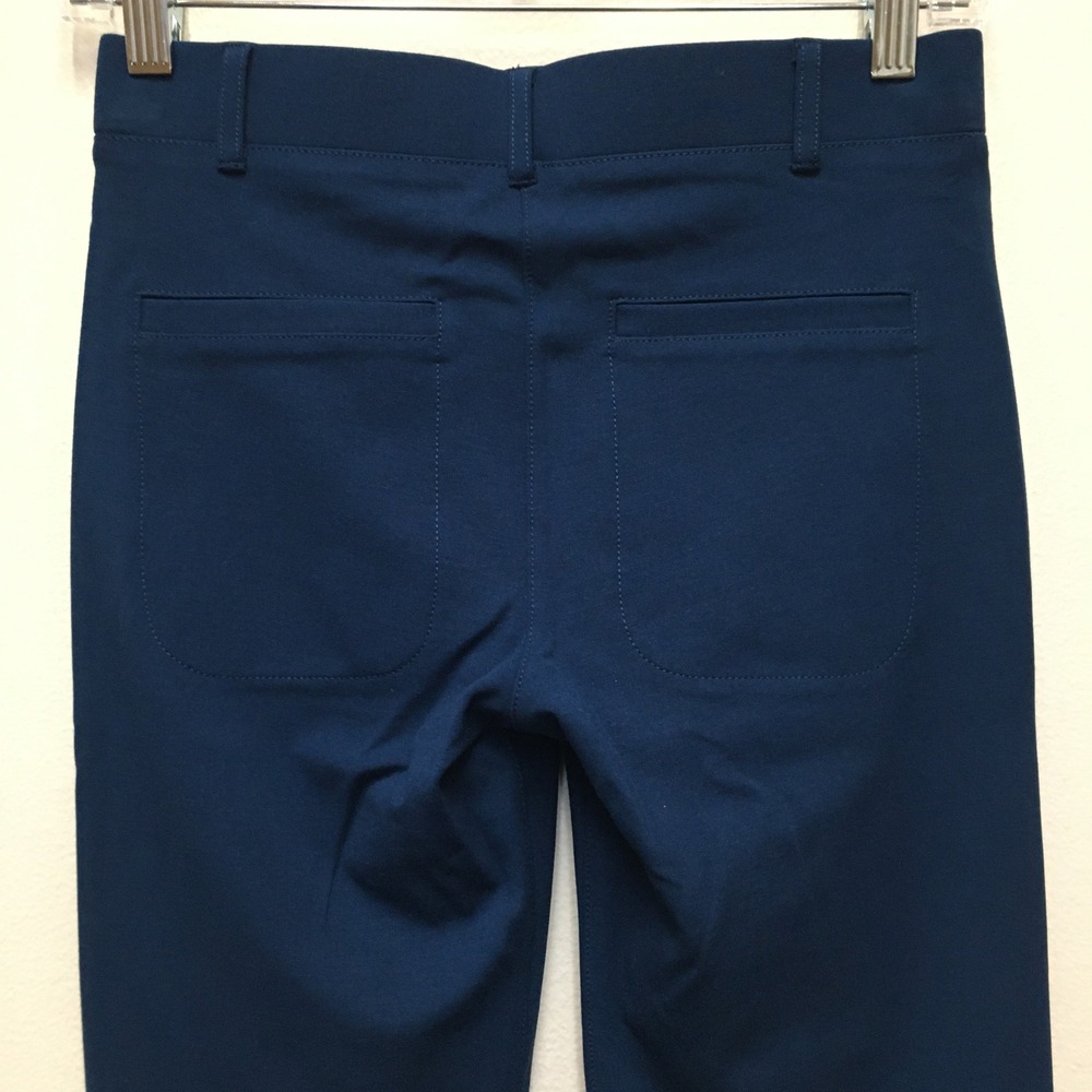 Betabrand Bootcut Stretch Dress Pant Yoga Pants Women's XS Blue Workleisure - Picture 5 of 10